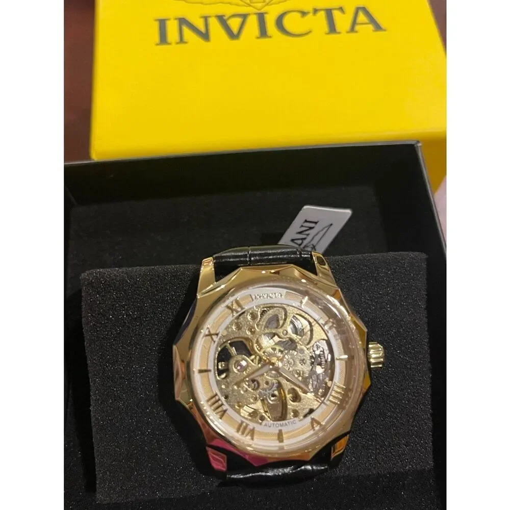 Invicta Objet D Art Epigraph Automatic Men's Watch w/ Skeleton Dial - 42mm 69124